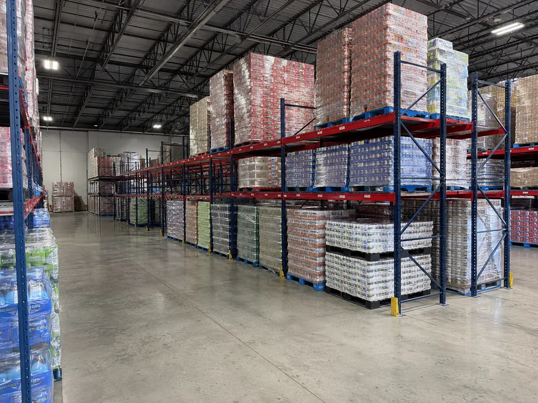 Warehouse pallets — CND Trading Corp warehouse