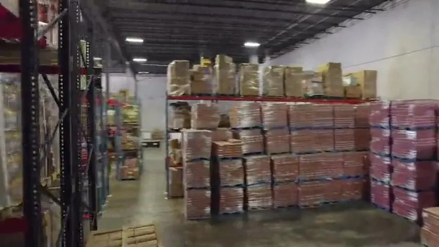 Picking and receiving zone — CND Trading Corp warehouse
